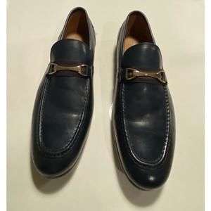 Men's Saks Fifth Avenue Blue Loafer Slip On Shoe 12